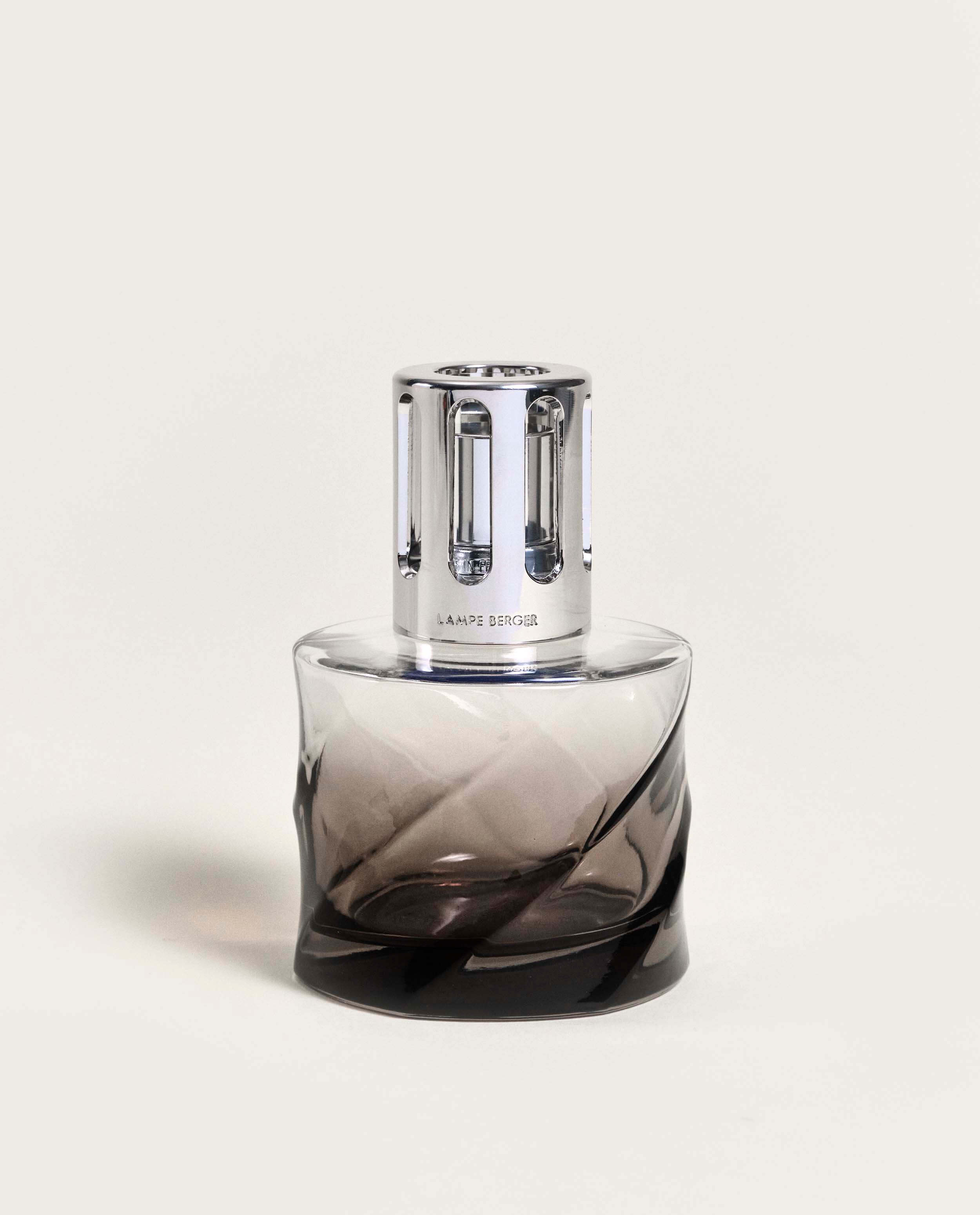 Spirale Black Fragrance Lamp with Velvet of Orient
