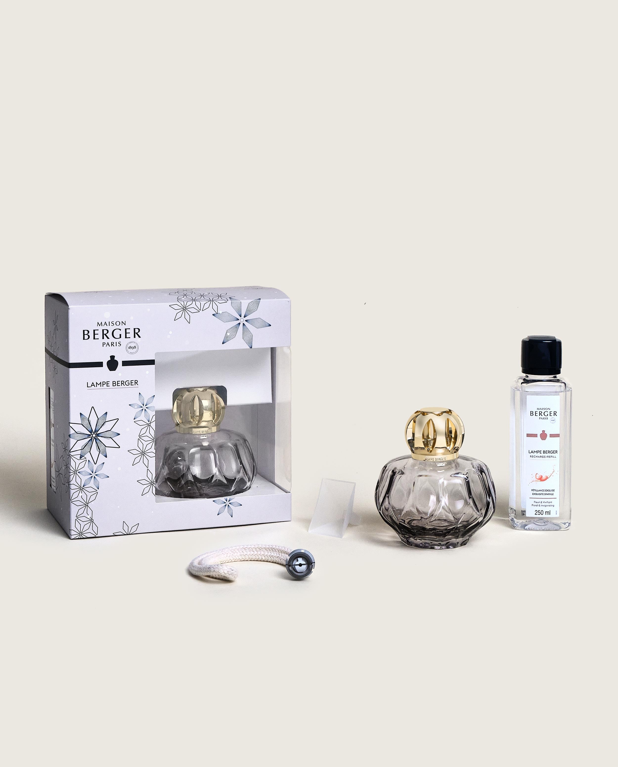 Rosalie Grey Fragrance Lamp Gift Set – OFFICIAL LAMPE BERGER STORE