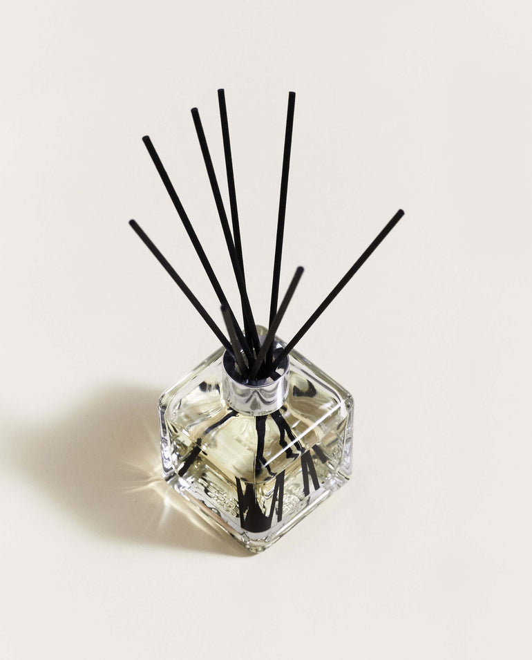Amber Powder Pre-filled Cube Reed Diffuser