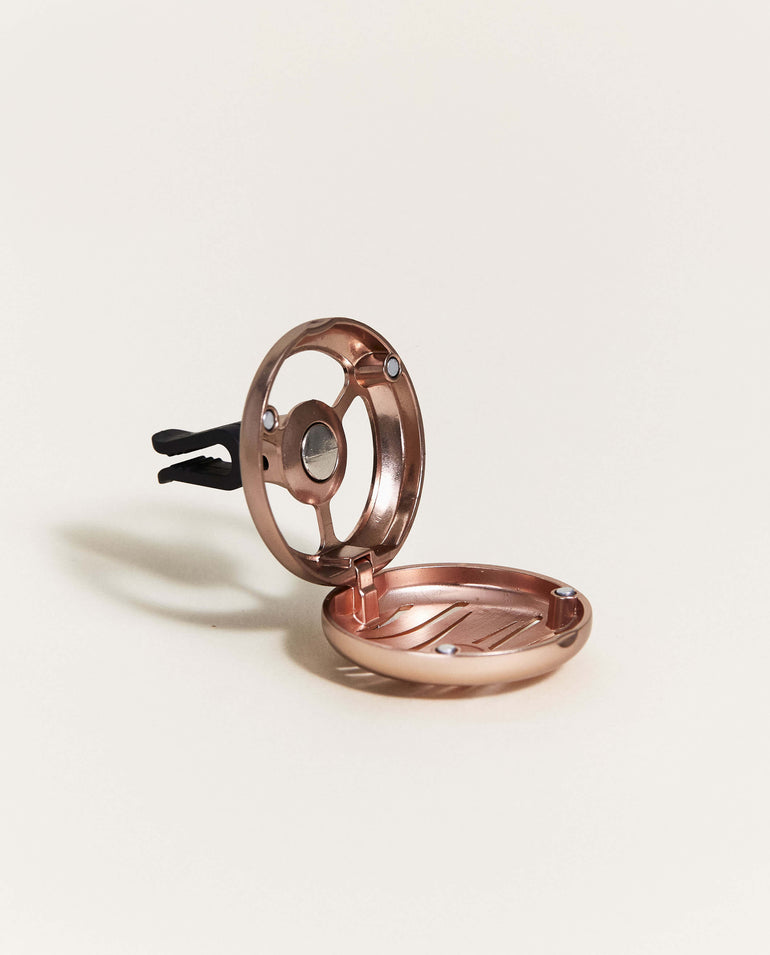 Blissful Car Diffuser Vent Clip—Pink Copper