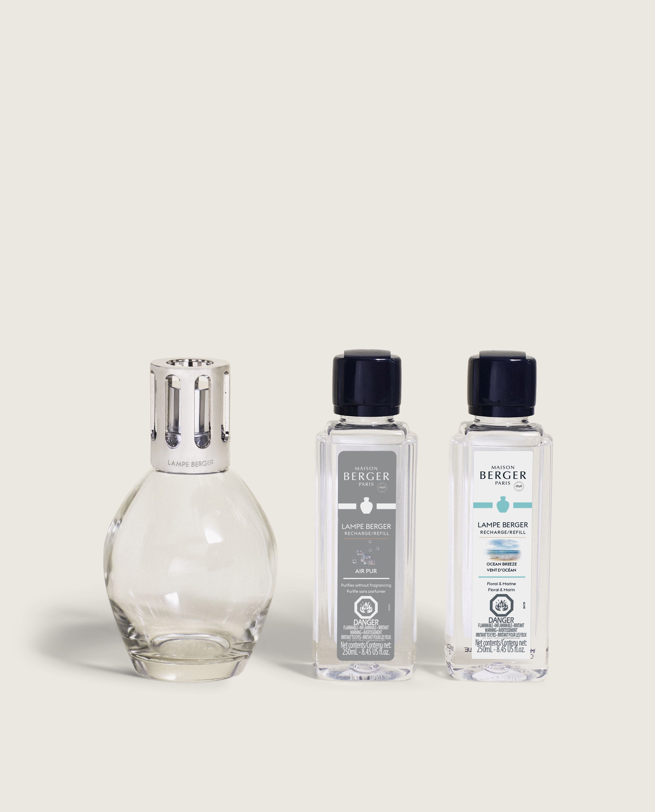 Comprar Lámpara catalítica Essentielle Carree con perfumes Vent d Ocean y  Air Pur Berger