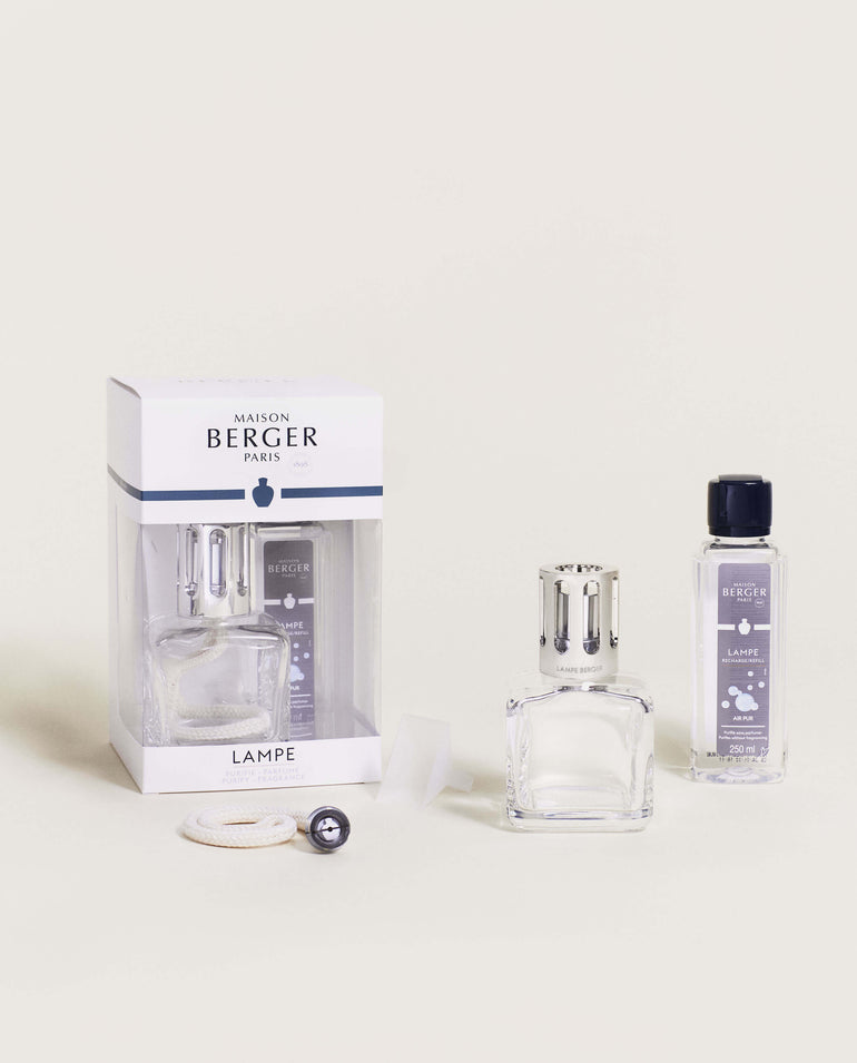 Lampe Berger Gift Set Winter - Difusor de fragancia para el hogar, perfume,  3 x 3 x 5 pulgadas, fabricado en Francia, incluye fragancia de abeto