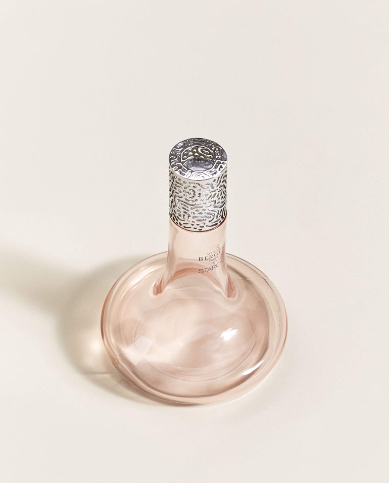 Maison Berger Paris Gift Pack Lamp X Starck Rose with Peau de Soie  fragrance