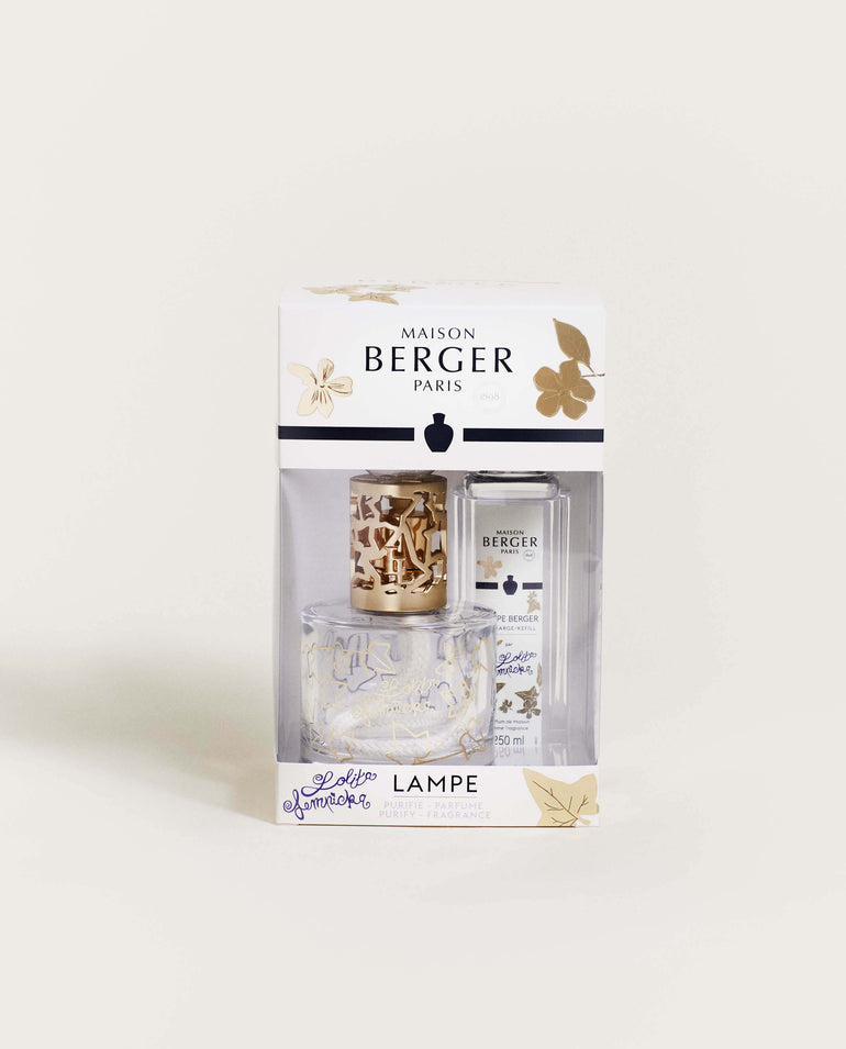 Lolita Lempicka Black Home Fragrance Lamp Gift Set
