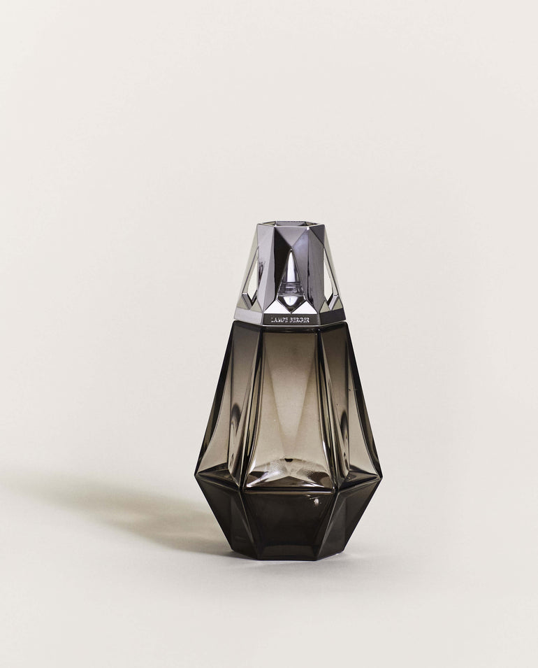 Prisme Black Home Fragrance Lamp Gift Set with Wilderness