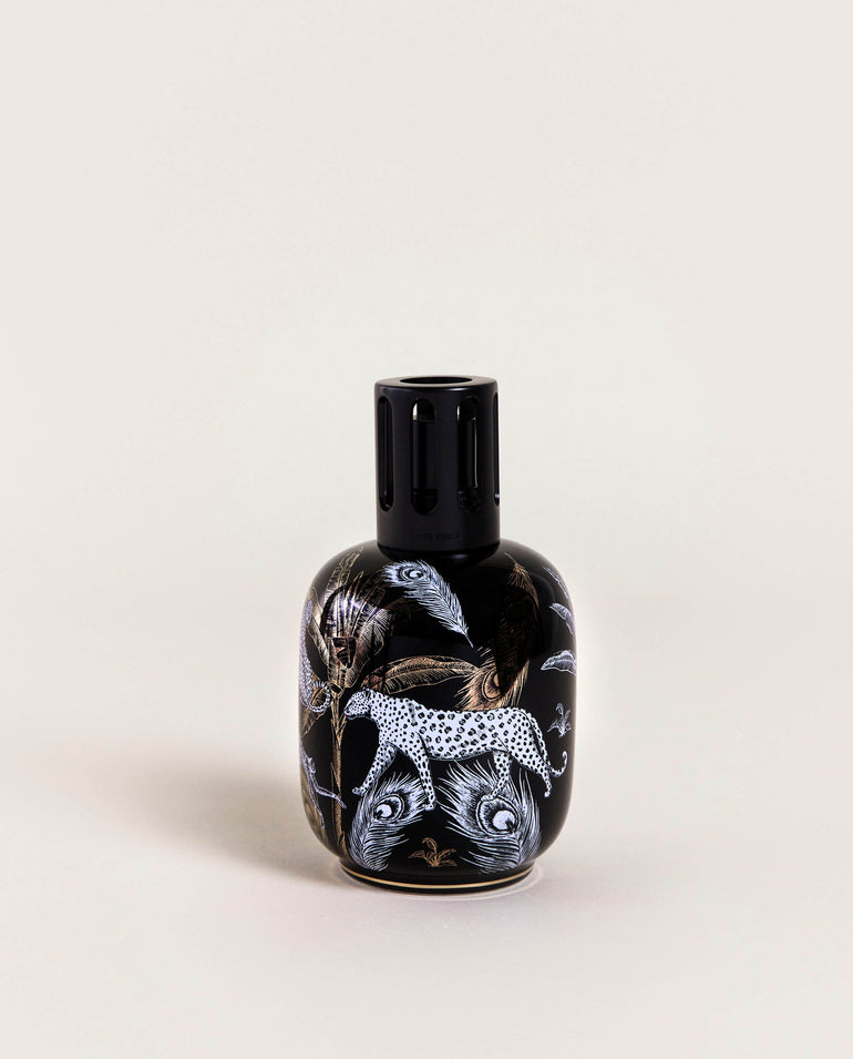 Jungle Home Fragrance Lamp—Black