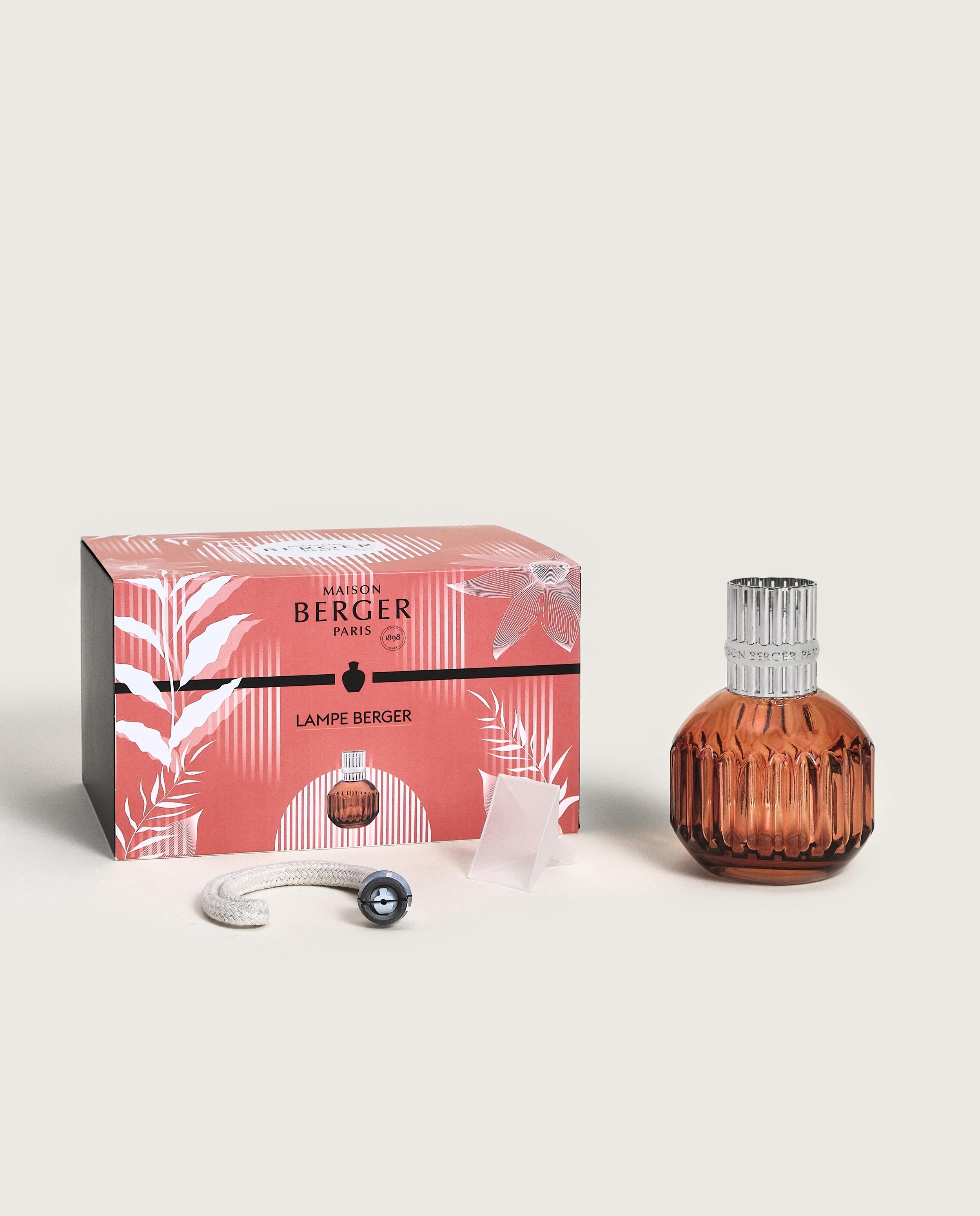 【新品未使用】Lampe Berger アロマランプ すりガラス製　オレンジ Cannelo Fragrance Lamp—Paprika – OFFICIAL LAMPE BERGER STORE USA