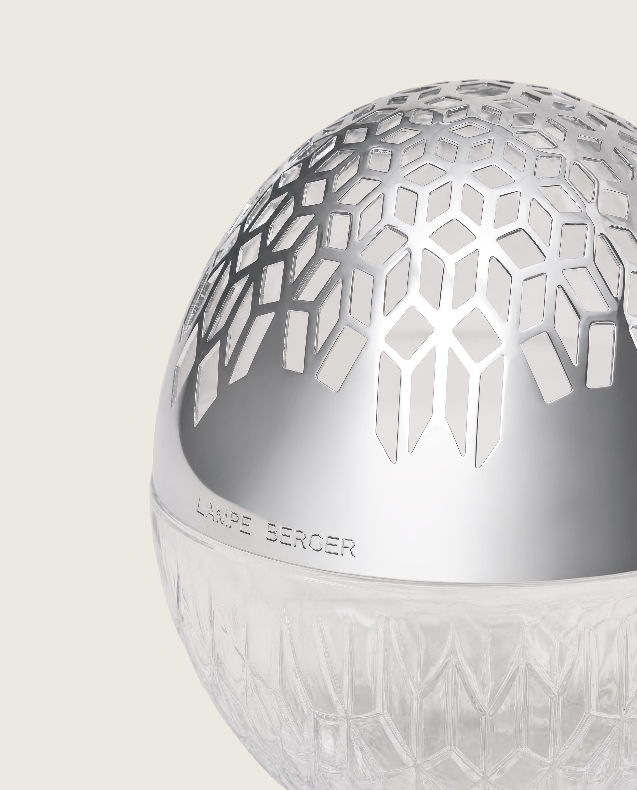 Luka Fragrance Lamp—Clear/Silver – OFFICIAL LAMPE BERGER STORE USA