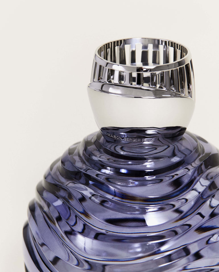 Vidrio & Cristal - LAMPE BERGER EN VERRE A PICOTS + Parfum Verre