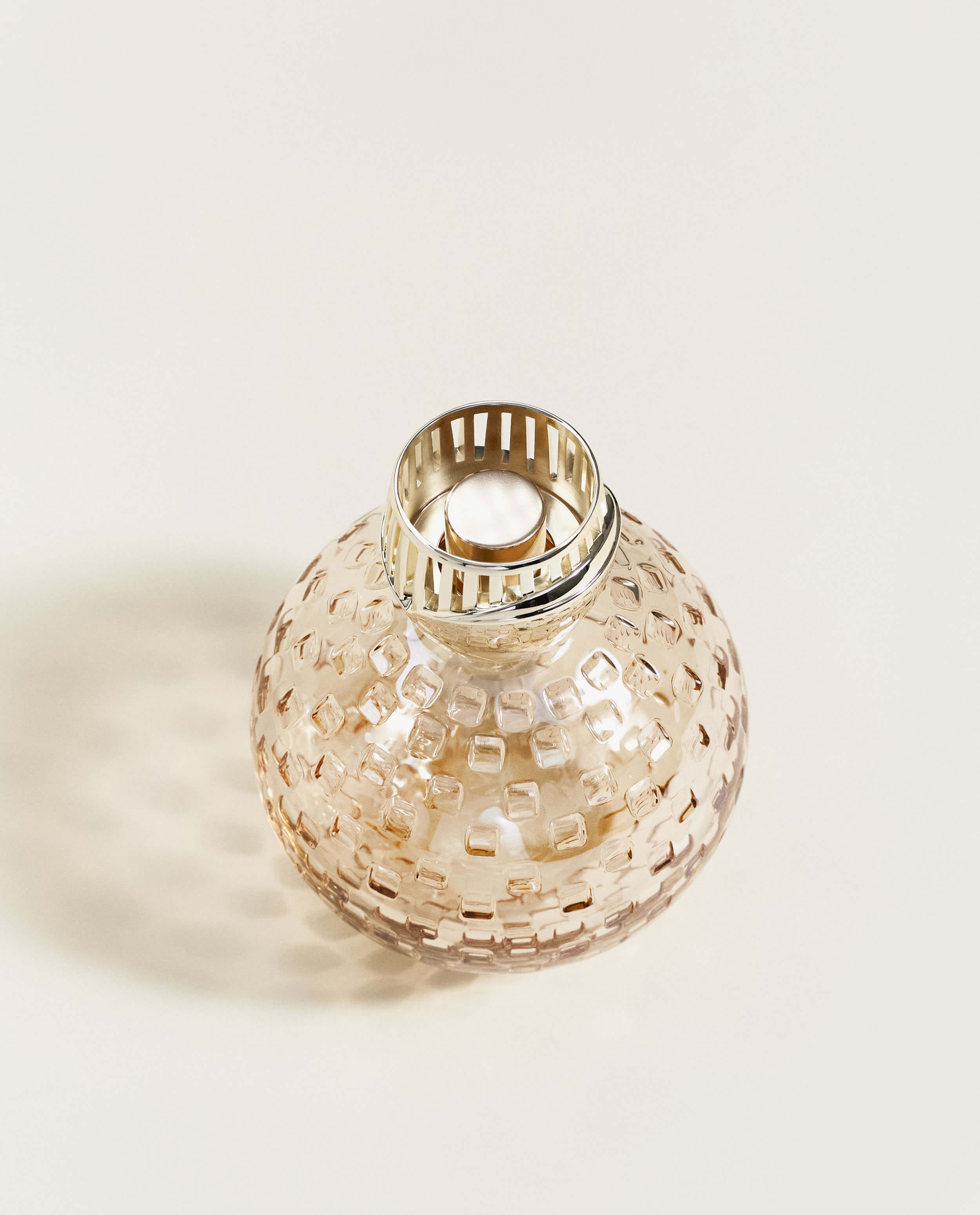 Art Edition Crystal Globe Lamp—Chestnut – OFFICIAL LAMPE BERGER 