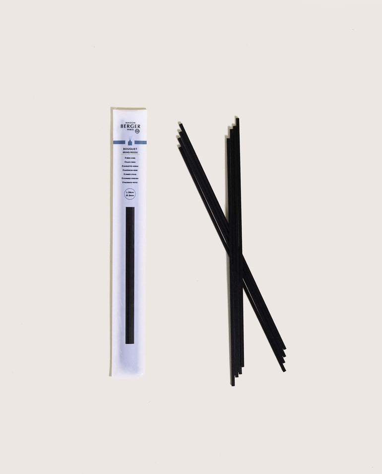 Reeds for Diffuser - Black Polymer Sticks - 9.4 in (24 cm)