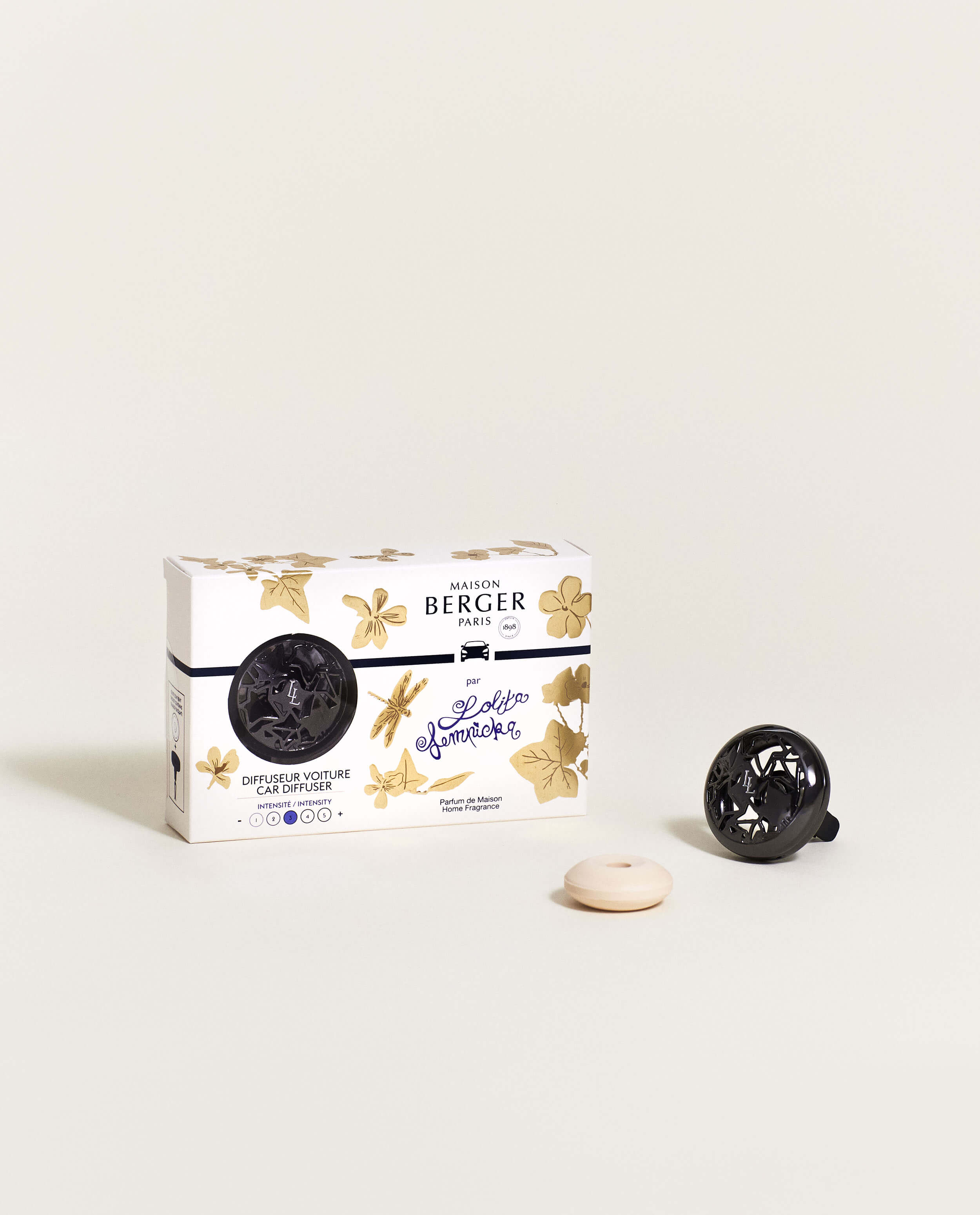 Lolita Lempicka Gun Metal Car Diffuser Kit – OFFICIAL LAMPE BERGER