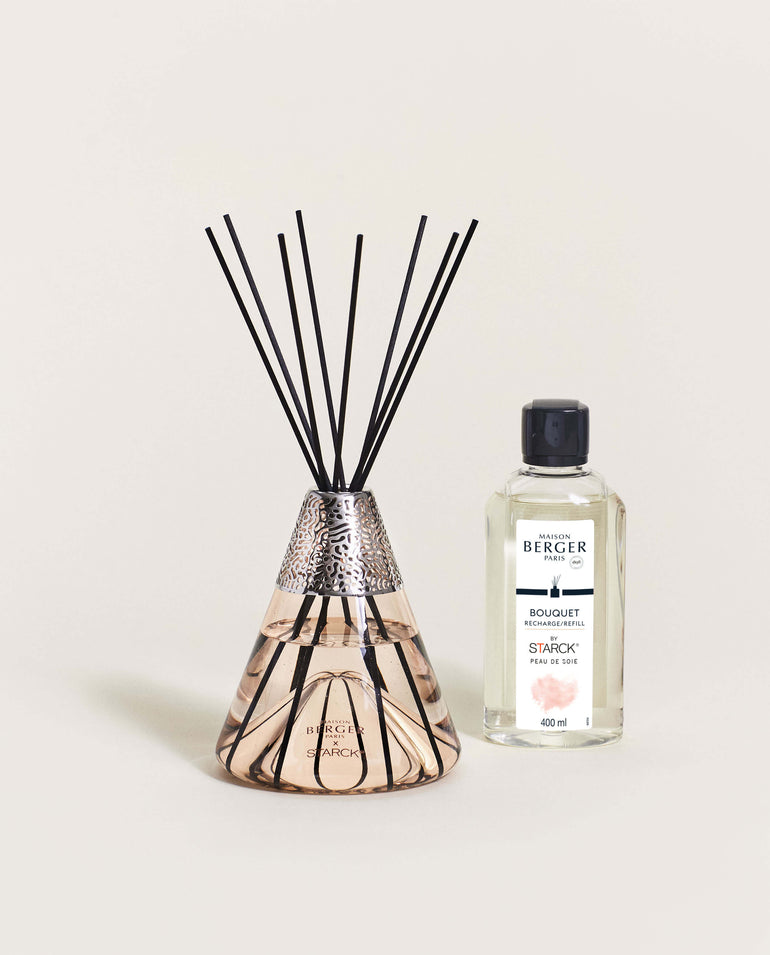 Starck Pink Reed Diffuser Gift Set with Peau de Soie