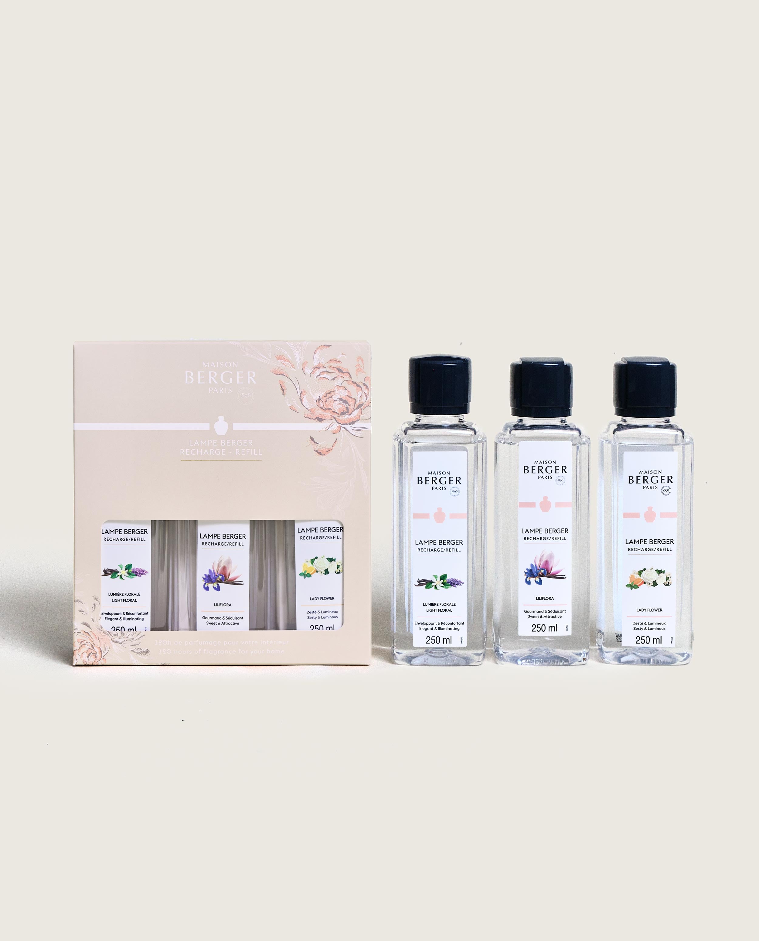 Ophelia Fragrance Lamp Refill Trio Pack – OFFICIAL LAMPE BERGER