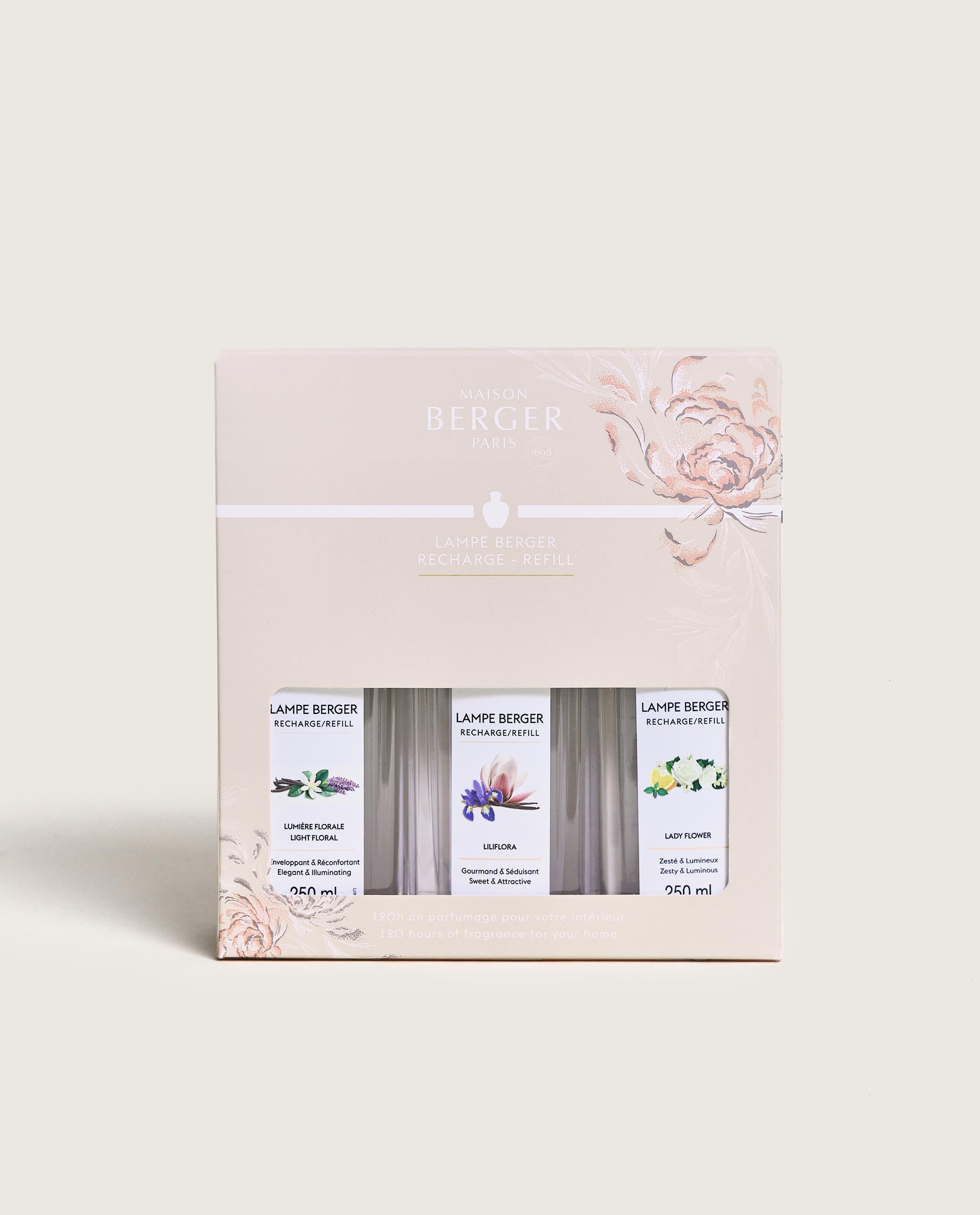 Ophelia Fragrance Lamp Refill Trio Pack – OFFICIAL LAMPE BERGER