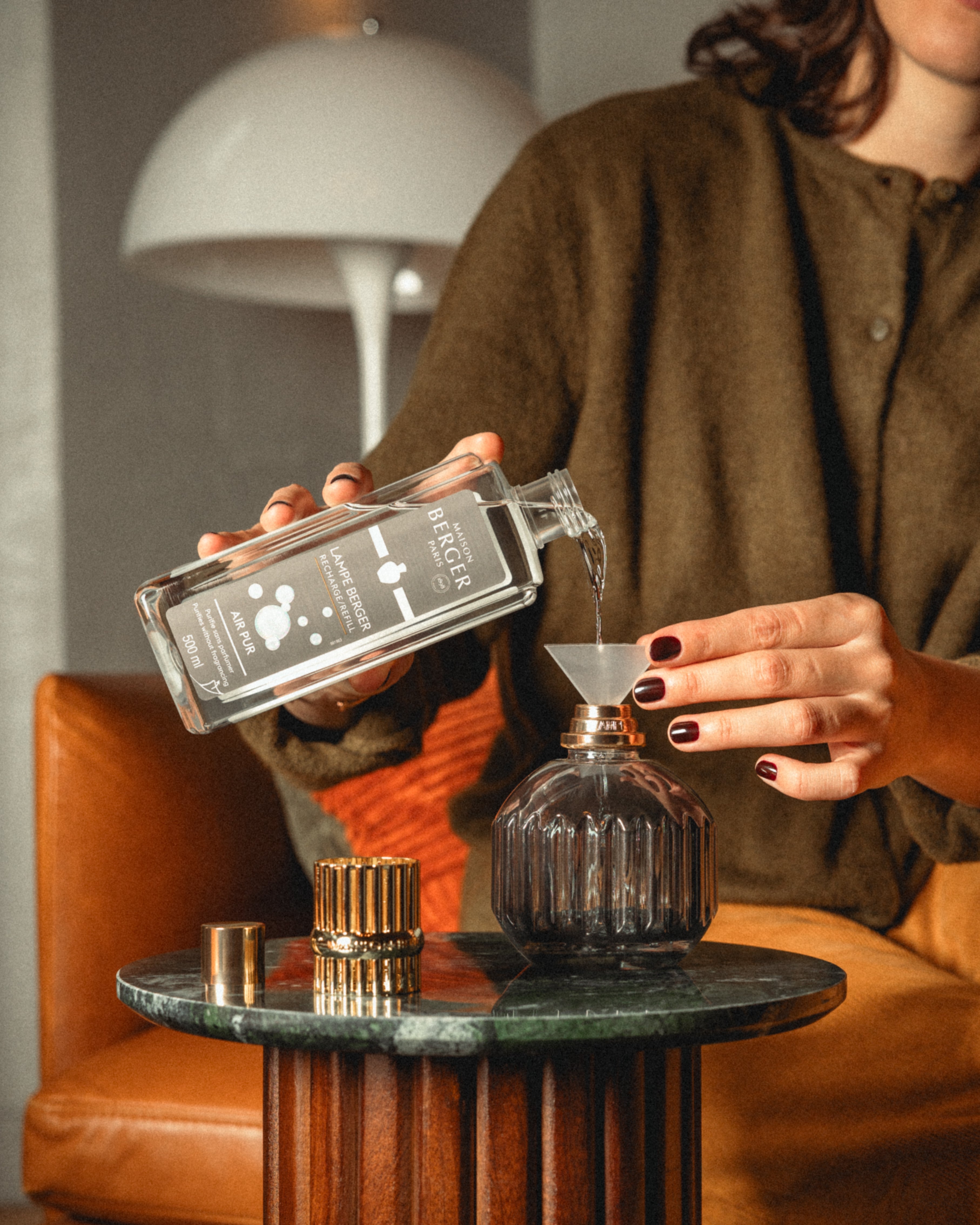 月 新品未使用　Lampe Berger ブローレゾン Cannelo Fragrance Lamp—Grey – OFFICIAL LAMPE BERGER STORE USA