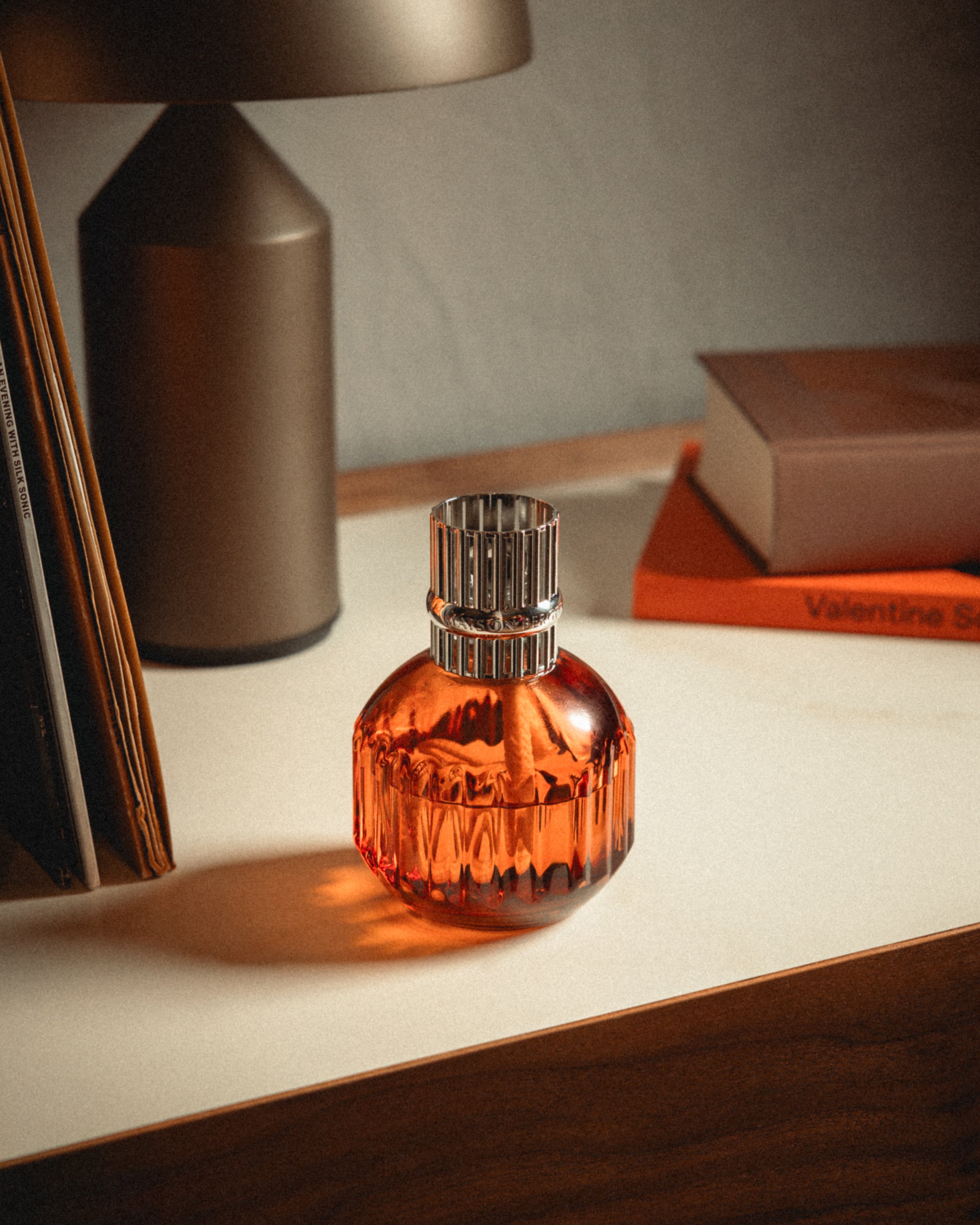【新品未使用】Lampe Berger アロマランプ すりガラス製　オレンジ Cannelo Fragrance Lamp—Paprika – OFFICIAL LAMPE BERGER STORE USA