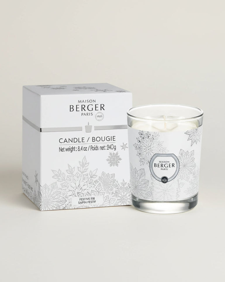 Maison Berger Paris candle with packaging on a white background