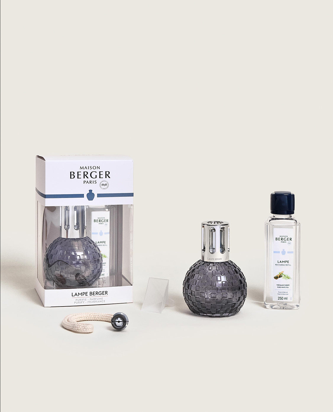 Disco Grey Fragrance Lamp Gift Set – OFFICIAL LAMPE BERGER STORE